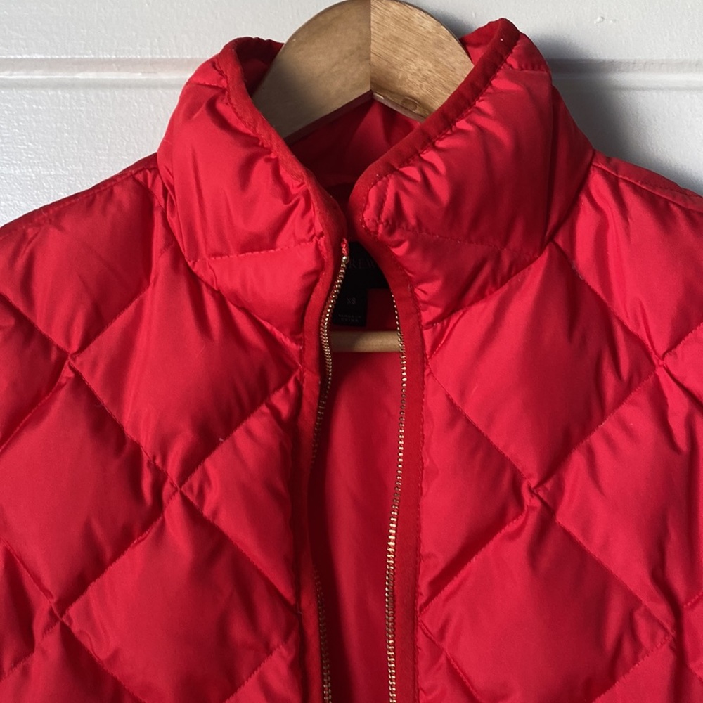 J.Crew Mountain Puffer Down Vest Size XS - Picture 5 of 9